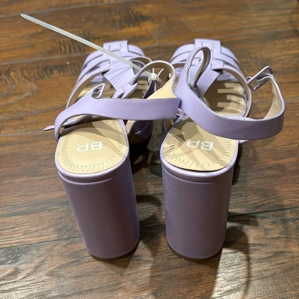 NEW! BP Purple Amaya Fisherman Platform Sandals - Size 9.5 🚜